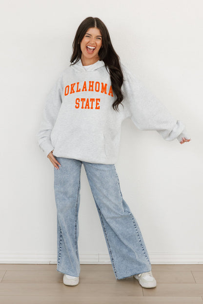 OKLAHOMA STATE COWBOYS ALL - STAR STYLE OVERSIZED PREMIUM WEIGHT HOODIE - The Club