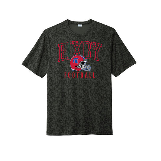 BIXBY SPARTAN FOOTBALL - BIX FB HELMET RED A