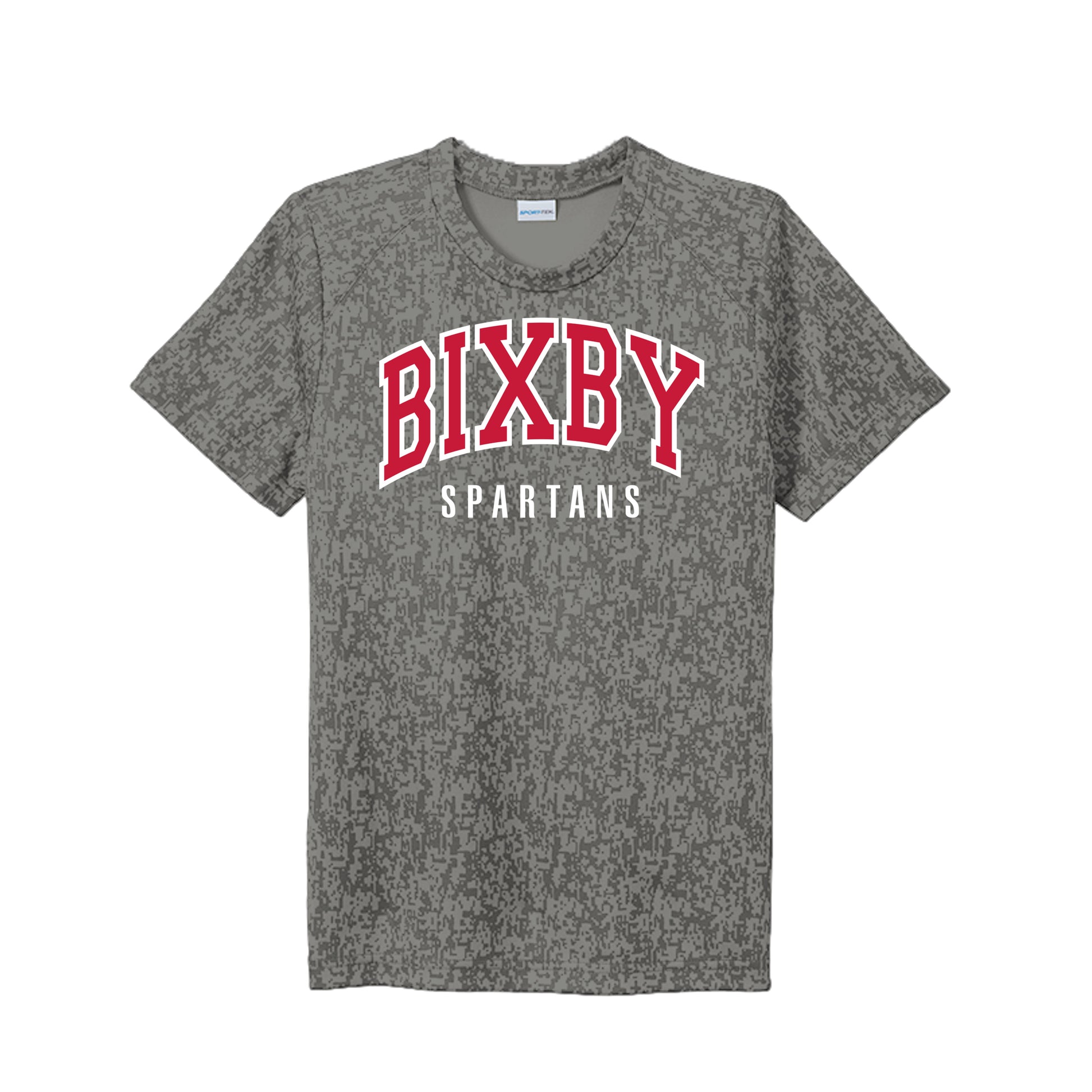 BIXBY SPARTAN FOOTBALL - BIX FB ARCH RED Y