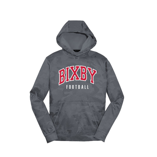 BIXBY SPARTAN FOOTBALL - BIX FB CAMO HOOD Y