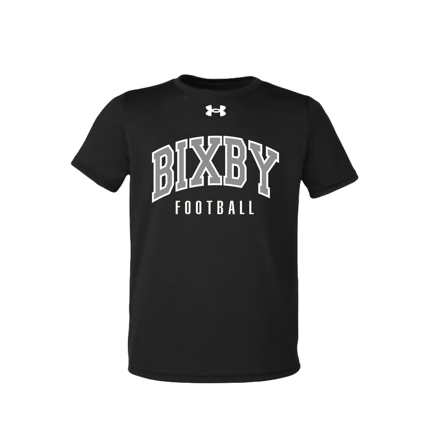 BIXBY SPARTAN FOOTBALL - BIX FB ARCH SILVER UA Y