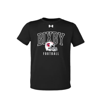 BIXBY SPARTAN FOOTBALL - BIX FB UA SS BIX HELMET Y