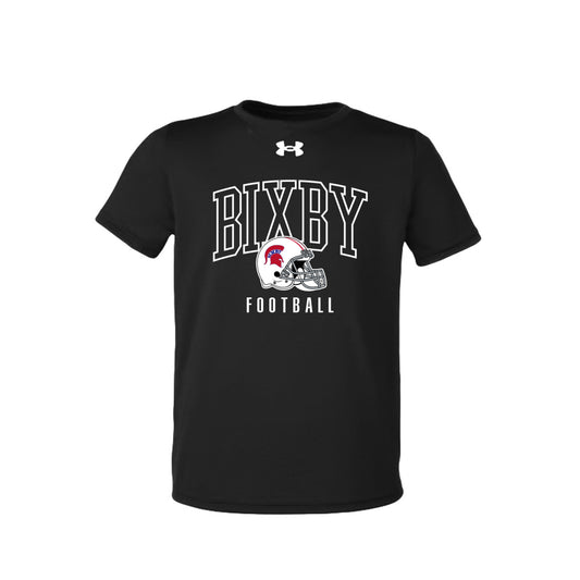 BIXBY SPARTAN FOOTBALL - BIX FB UA SS BIX HELMET Y