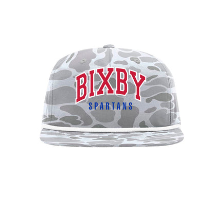 BIXBY SPARTAN FOOTBALL - ADULT CAMO HAT