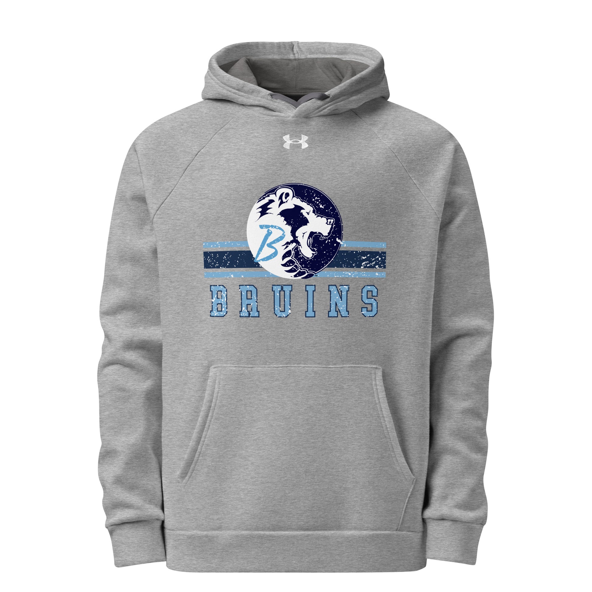 BARTLESVILLE BRUINS UNDER ARMOUR HOODED PULLOVER - The Club
