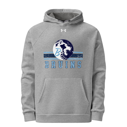 BARTLESVILLE BRUINS UNDER ARMOUR HOODED PULLOVER - The Club