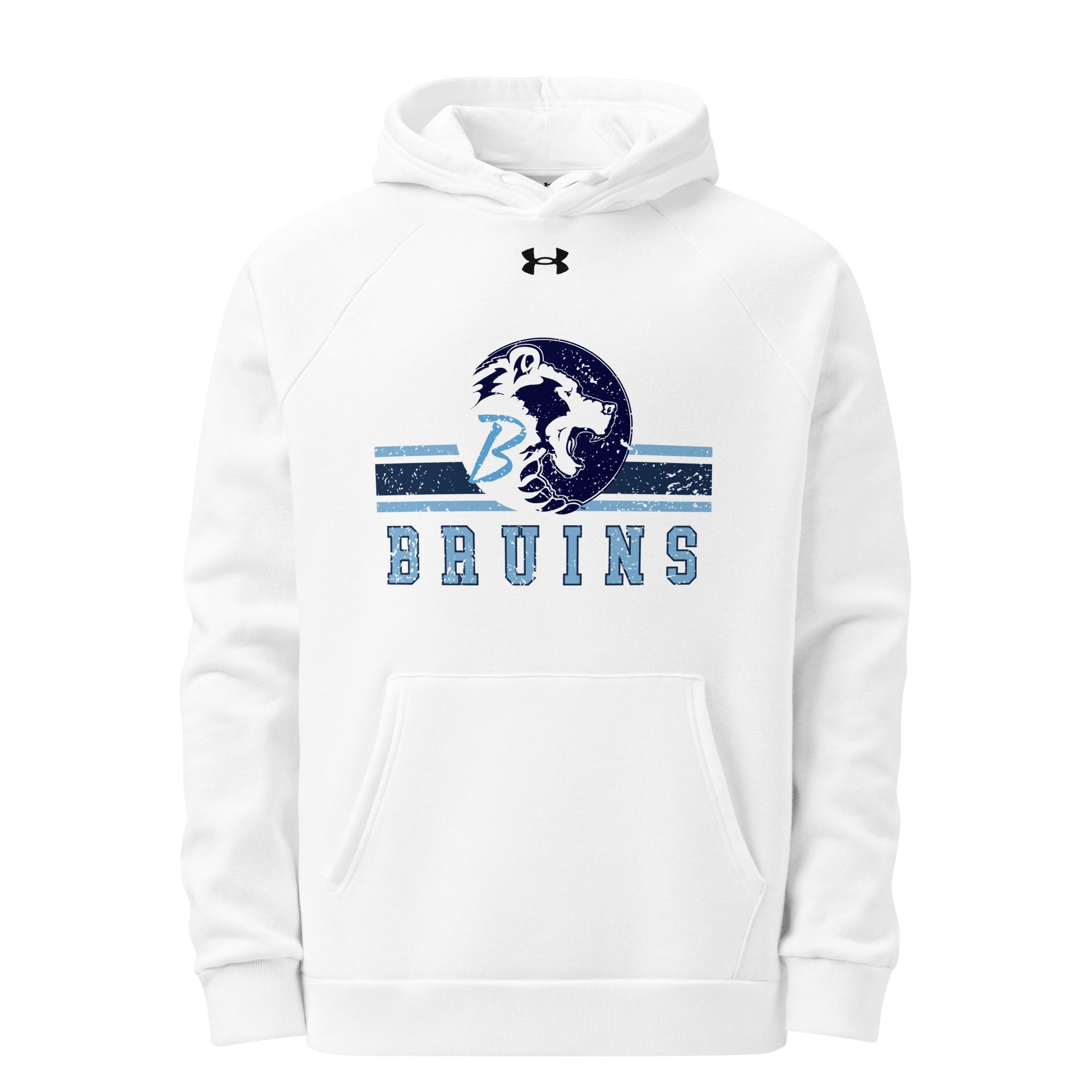 BARTLESVILLE BRUINS UNDER ARMOUR HOODED PULLOVER - The Club
