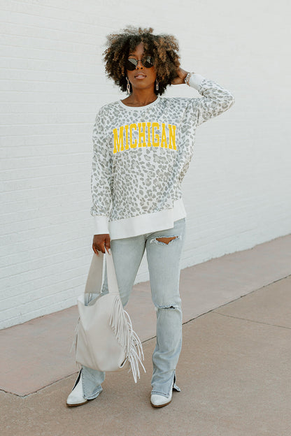 MICHIGAN WOLVERINES DAY OFF SIDE SPLIT PULLOVER