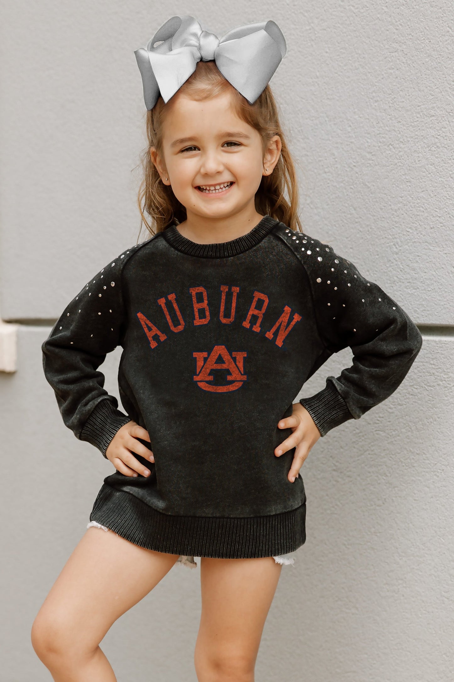 AUBURN TIGERS DON'T BLINK KIDS VINTAGE STUDDED PULLOVER