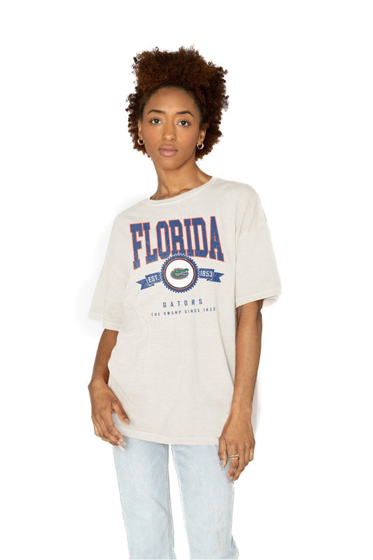 FLORIDA GATORS GET GOIN' OVERSIZED CREW NECK TEE