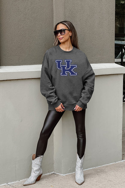 KENTUCKY WILDCATS ON THE REBOUND PREMIUM FLEECE DROP SHOULDER CREWNECK PULLOVER
