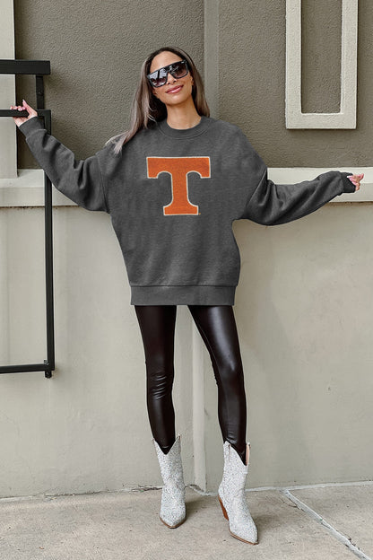 TENNESSEE VOLUNTEERS ON THE REBOUND PREMIUM FLEECE DROP SHOULDER CREWNECK PULLOVER