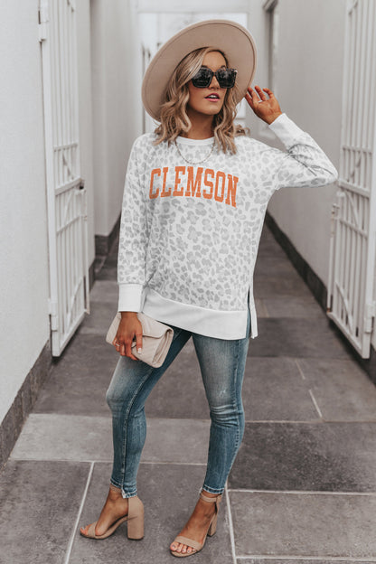 CLEMSON TIGERS DAY OFF SIDE SPLIT PULLOVER