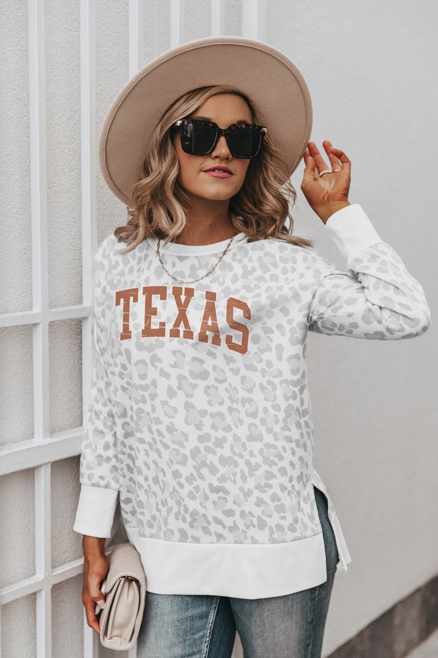 TEXAS LONGHORNS DAY OFF SIDE SPLIT PULLOVER