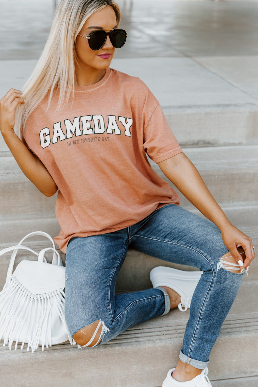 THE REAL MVP VINTAGE BOYFRIEND TEE